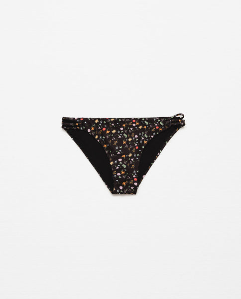 BIKINI BRIEFS WITH SMALL FLORAL PRINT