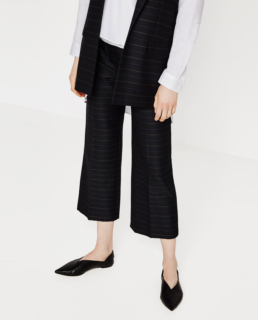 HORIZONTAL STRIPED CULOTTES