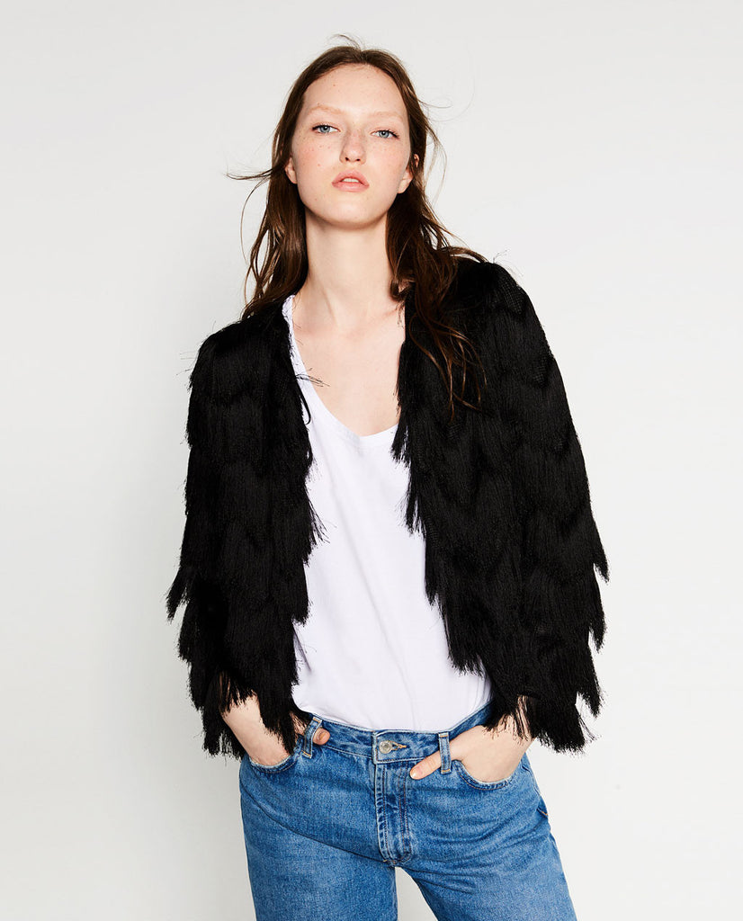 FRINGED JACKET