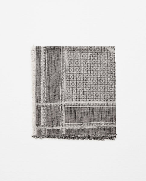 JACQUARD SCARF