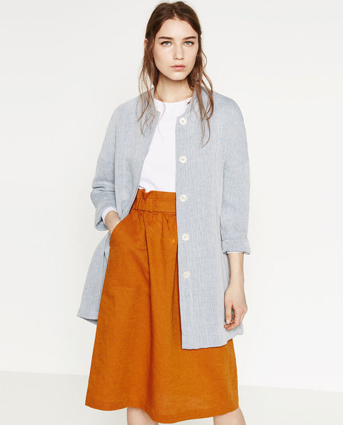 LINEN COAT