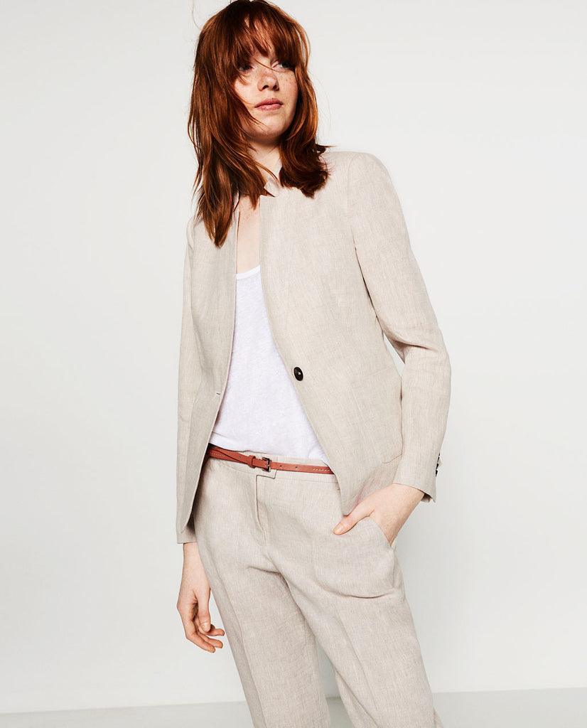 LINEN BLAZER