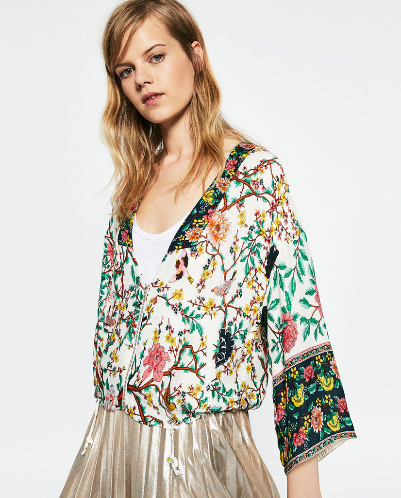 PRINTED KIMONO