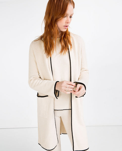 ROUND NECK COAT