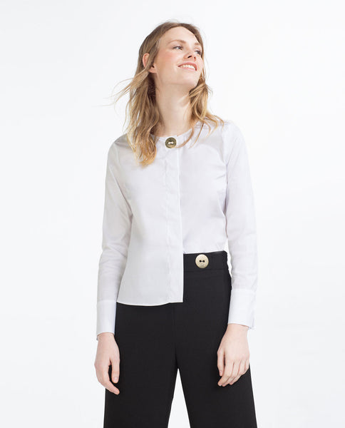 POPLIN BLOUSE