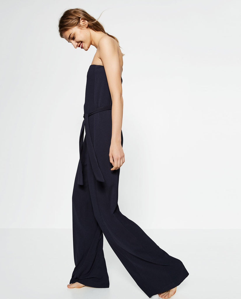 STRAPLESS JUMPSUIT