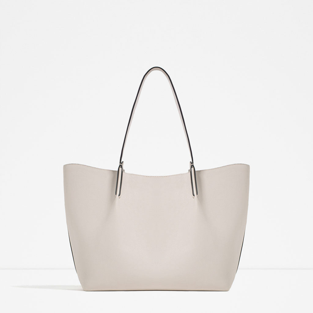 PLEATED TOTE