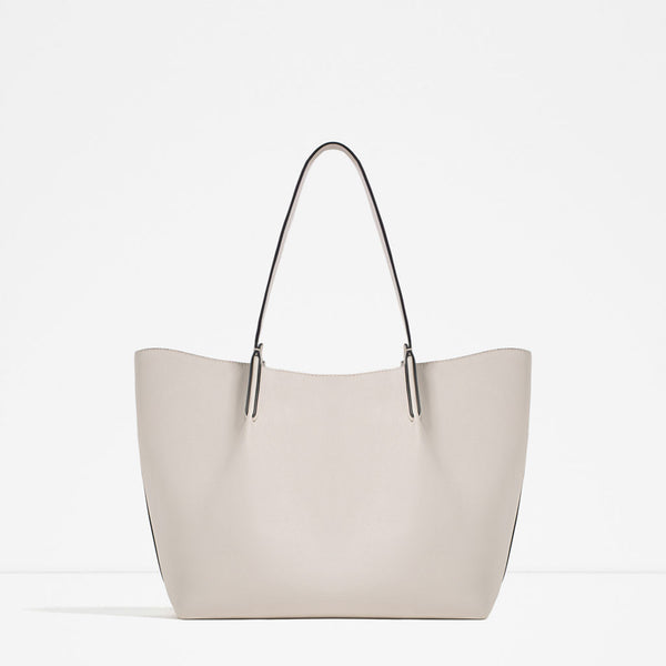 PLEATED TOTE