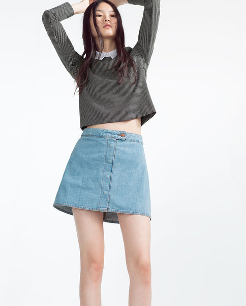 MINI DENIM SKIRT