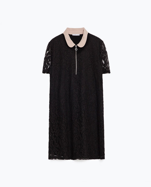 GUIPURE LACE DRESS