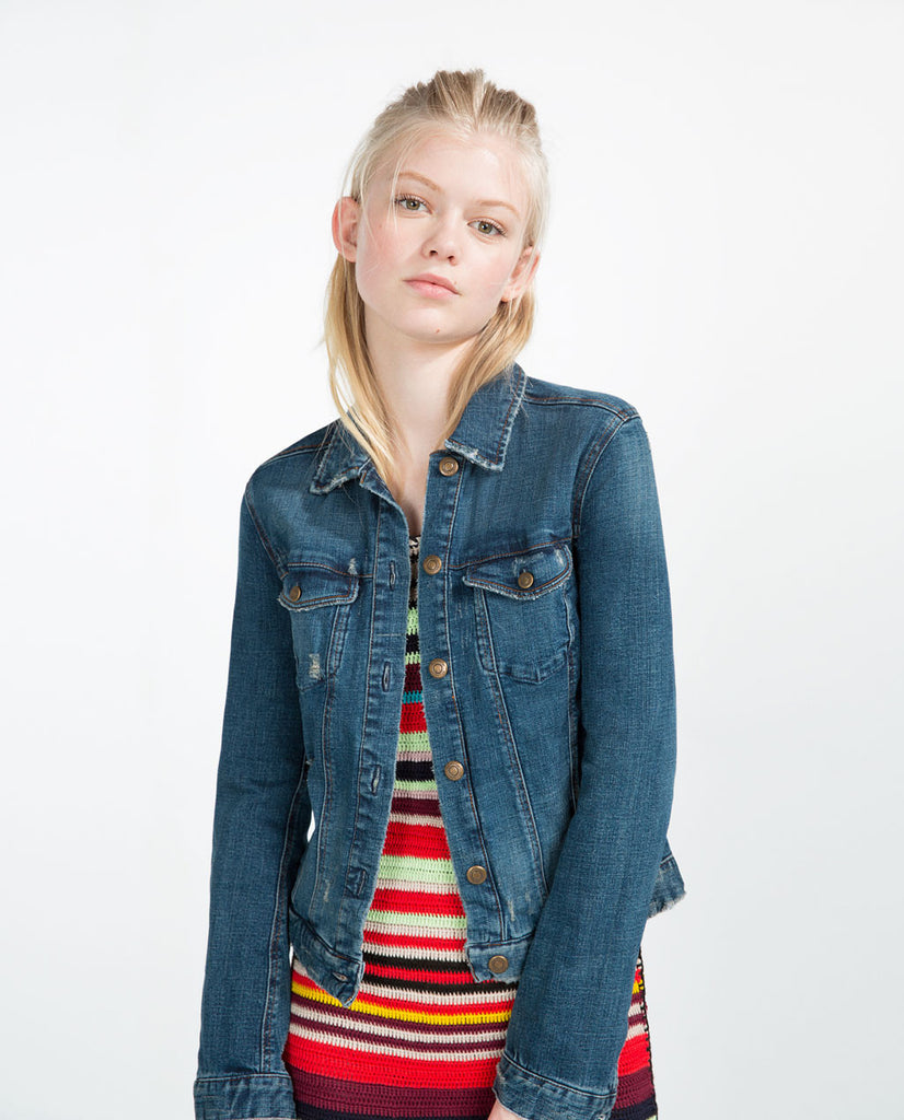 BASIC DENIM JACKET