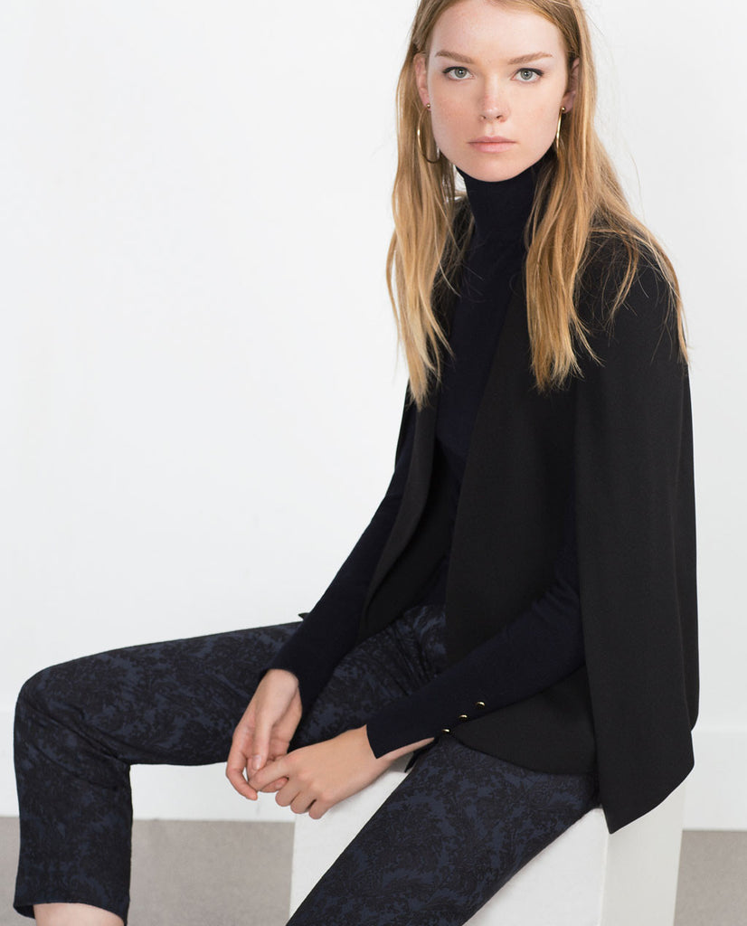 JACQUARD TROUSERS