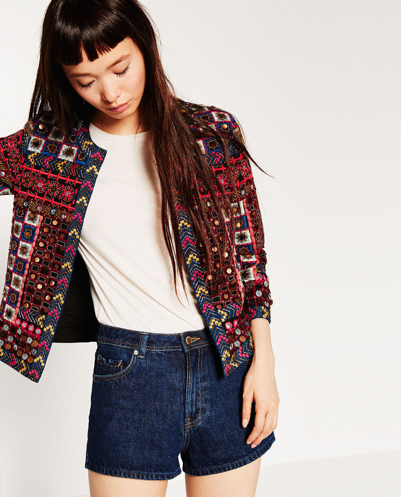 EMBROIDERED JACKET